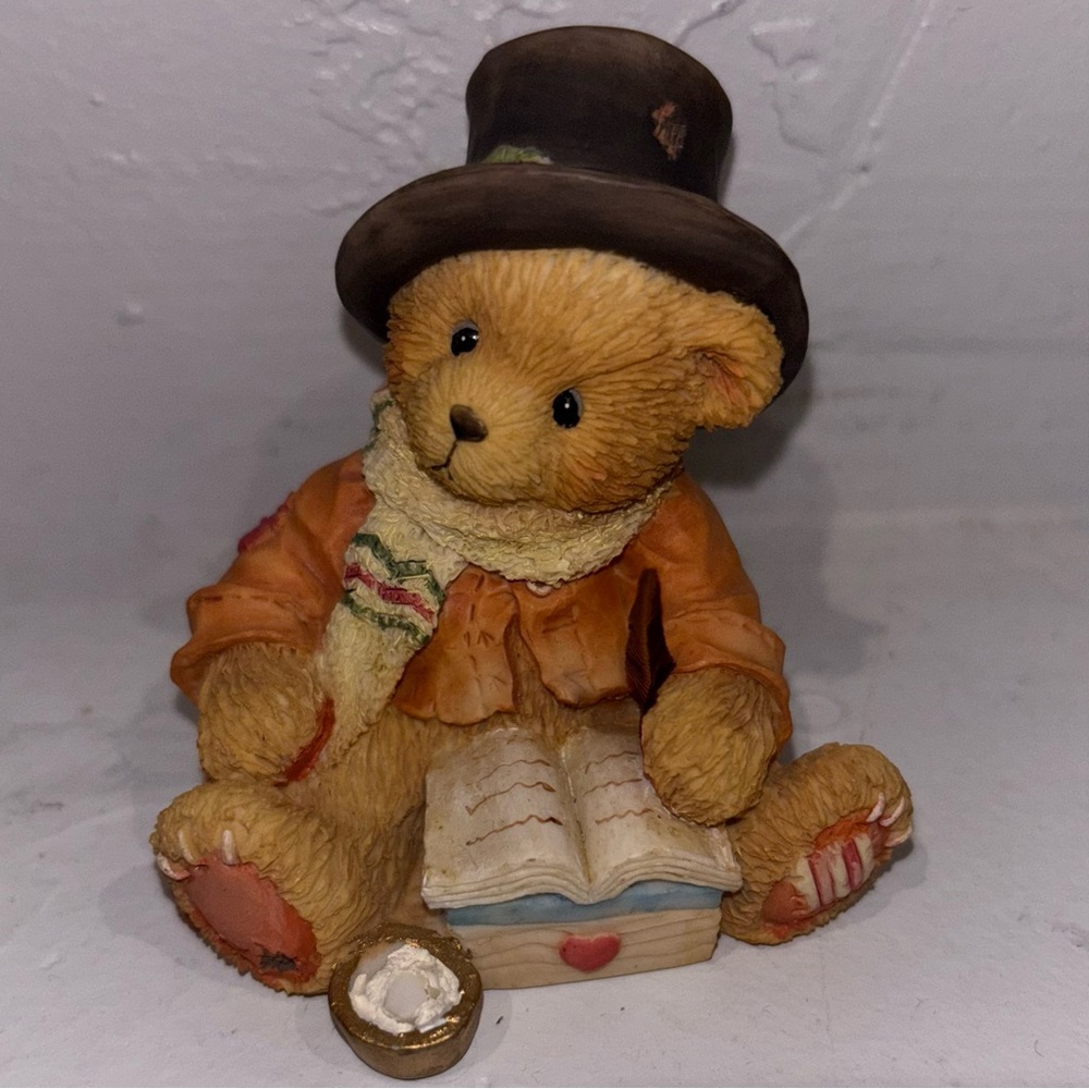 Cherished Teddies Bear Cratchit A Very Merry Christmas To You Mr. Scrooge